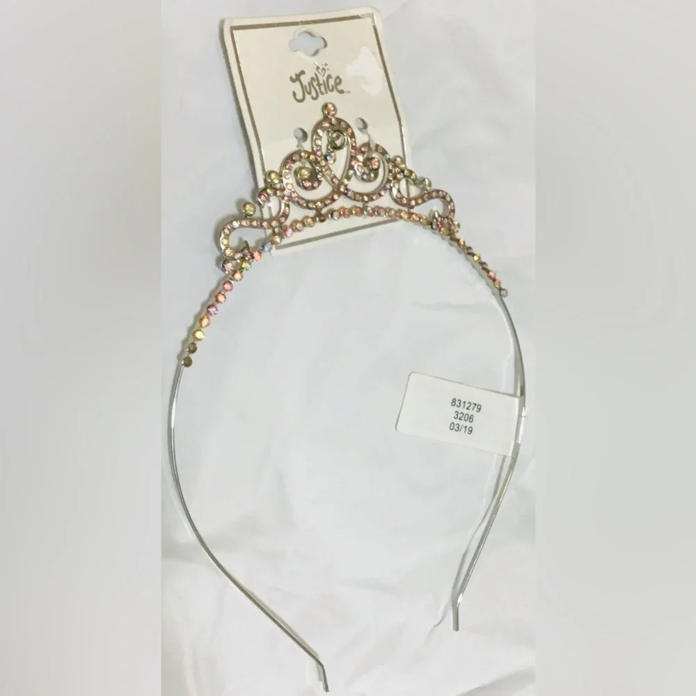 Justice Gemmed Tiara Headband